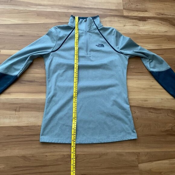 The North Face Canyonlands Women's 1/4 Zip Fleece Pullover Size Medium Blue - Picture 5 of 12
